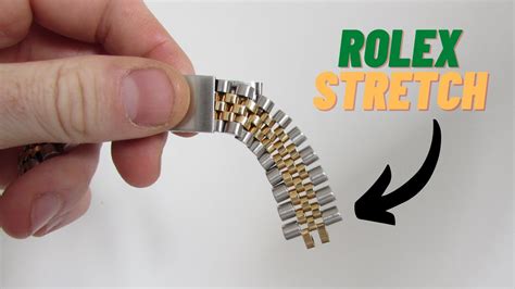 rolex stretch|rolex watch band repair cost.